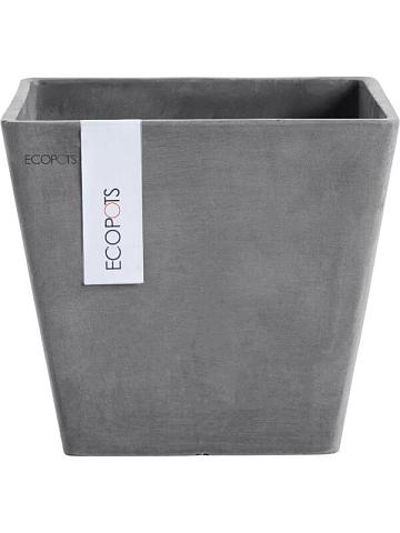 Кашпо Ecopots rotterdam 20 grey Кашпо Ecopots rotterdam 20 grey