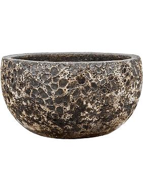 Кашпо Baq lava bowl relic black Кашпо Baq lava bowl relic black