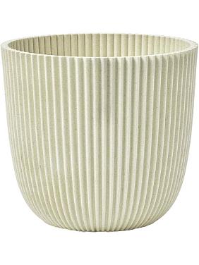 Кашпо Capi nature groove made with planter ball sawdust beige Кашпо Capi nature groove made with planter ball sawdust beige