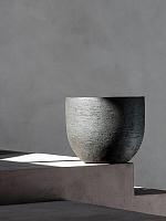 Кашпо Terreno new egg pot earth D65 H54 см