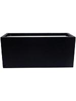 Кашпо Vepo betula rectangle anthracite L80 W40 H40 см