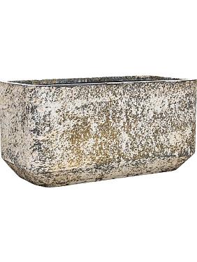 Кашпо Baq atlas rounded rectangle white Кашпо Baq atlas rounded rectangle white