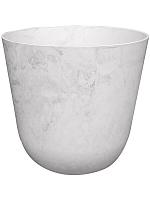 Кашпо Palermo pot marble cloud D30 H28 см Кашпо Palermo pot marble cloud D30 H28 см
