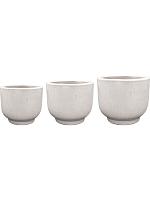 Кашпо Linne pot grey (набор 3 шт) D32 H27 см Кашпо Linne pot grey (набор 3 шт) D32 H27 см