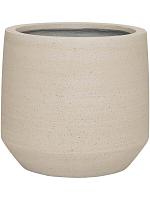 Кашпо Cement & stone harith m beige washed D42 H38 см