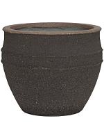 Кашпо Mediterranean athena m umber brown D40 H33 см