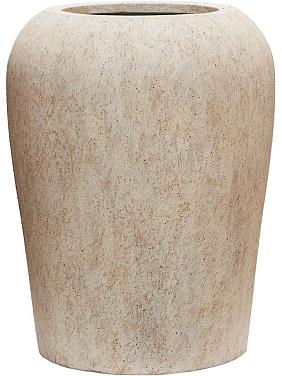 Кашпо Mineral lena m travertine beige Кашпо Mineral lena m travertine beige