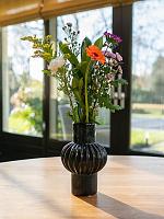 Ваза Sanah pot tall petrol D15 H23 см