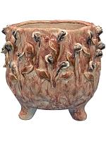 Кашпо Irene pot pastel pink D21 H20 см