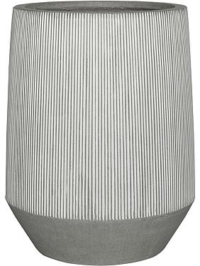 Кашпо Ridged harith high l, white stripe Кашпо Ridged harith high l, white stripe