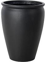 Кашпо Natural artemis l, black D53 H68 см