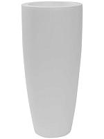 Кашпо Fiberstone dax l matt white D37 H80 см