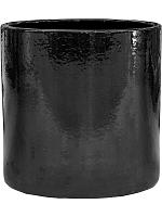 Кашпо Cylinder pot black D30 H30 см Кашпо Cylinder pot black D30 H30 см
