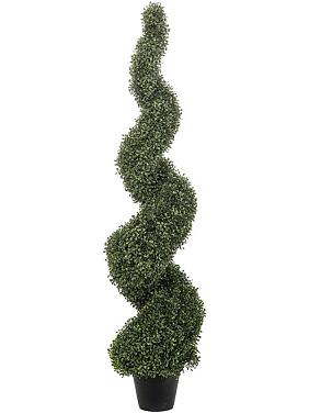 Самшит спираль в горшке искусственный Самшит спираль в горшке искусственный