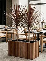 Кашпо Baq radia rectangle natural (с техническим горшком) L73 W38 H38 см