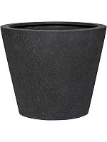 Кашпо Granite bucket s midnight black D50 H40 см