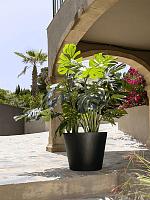 Кашпо Fiberstone bucket s black D50 H40 см Кашпо Fiberstone bucket s black D50 H40 см