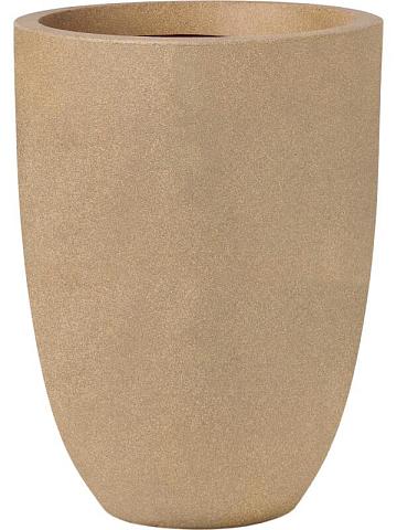 Кашпо Capi urban smooth nl vase elegant low beige Кашпо Capi urban smooth nl vase elegant low beige