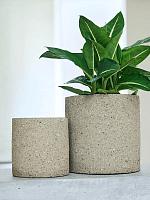 Кашпо Cicle large orchidpot light grey D18 H18 см