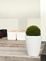 Кашпо Otium olla white D60 H70 см