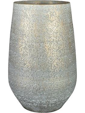 Ваза Noor pot tall metallic grey Ваза Noor pot tall metallic grey