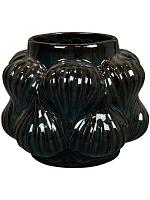 Кашпо Sanah pot petrol D16 H13 см