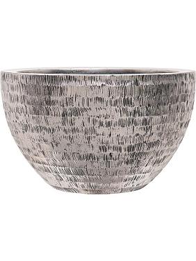 Кашпо Baq opus hammered bowl silver Кашпо Baq opus hammered bowl silver
