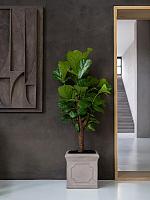 Кашпо Heritage block classic m taupe L40 W40 H40 см