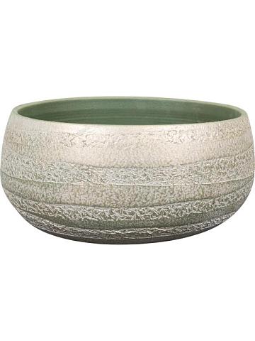 Кашпо Joyce bowl shiny olive Кашпо Joyce bowl shiny olive