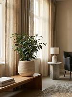 Кашпо Baq dune darcy beige D30 H26 см