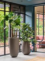 Кашпо Baq seren bubble high deep mocha D30 H40 см