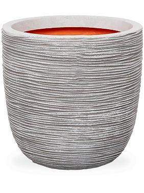 Кашпо Capi nature rib nl planter ball ivory Кашпо Capi nature rib nl planter ball ivory