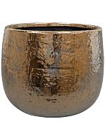 Кашпо Yvette pot gold D21 H17 см
