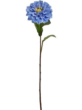 Цинния синяя искусственная