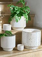 Кашпо Java orchidpot white D17 H17 см