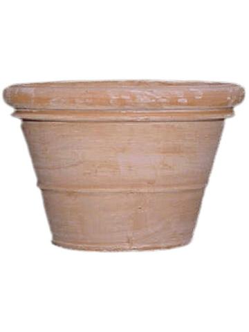 Кашпо Terra cotta doppio bordo (handmade) Кашпо Terra cotta doppio bordo (handmade)