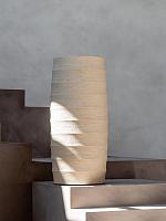 Кашпо Bordo modern vase sand D30 H70 см