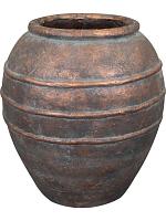 Ваза Kris pot tall copper grey D29 H32 см