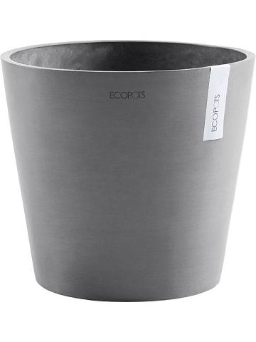 Кашпо Ecopots amsterdam 30 grey Кашпо Ecopots amsterdam 30 grey