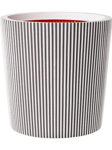 Кашпо Capi nature groove nl vase conical ivory Кашпо Capi nature groove nl vase conical ivory