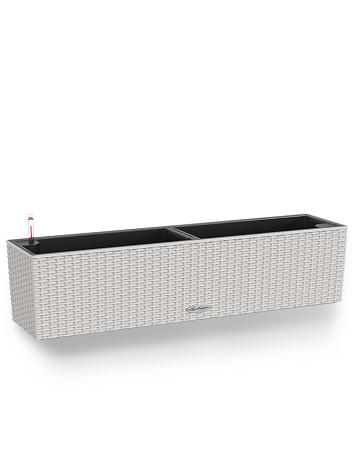 Кашпо Lechuza Balconera Cottage 80 светло-серый