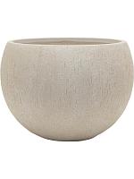 Кашпо Baq raindrop globe beige D55 H40 см