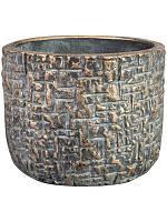 Кашпо Maxim pot shiny earth D14 H13 см