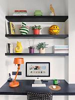 Кашпо Lex pott flowerpot coral red multicolor (набор 3 шт) D14 H12 см