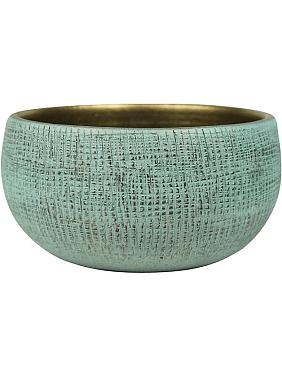 Кашпо Ryan bowl shiny blue Кашпо Ryan bowl shiny blue