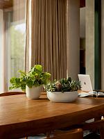 Кашпо Jazz bowl silky white D28 H9 см