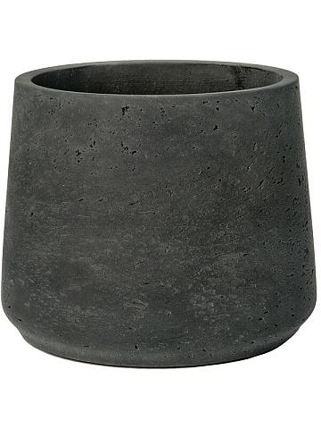 Кашпо Rough patt l black washed Кашпо Rough patt l black washed