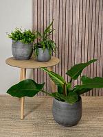 Кашпо Esra pot mystic grey D31 H28 см