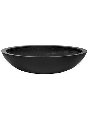 Кашпо Fiberstone jumbo bowl l black Кашпо Fiberstone jumbo bowl l black