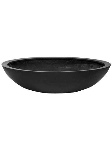 Кашпо Fiberstone jumbo bowl l black Кашпо Fiberstone jumbo bowl l black